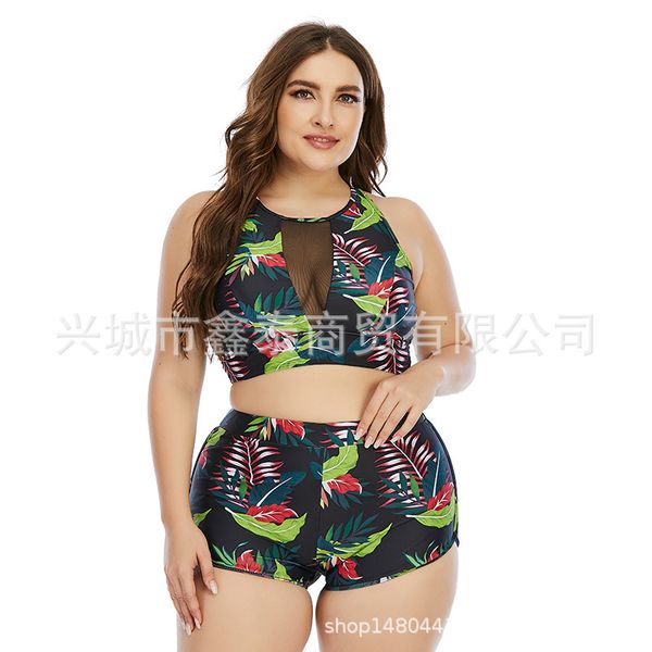 size big xintai's swimsuit, 21-year-old fat bikini, White;black
size big xintai's swimsuit, 21-year-old fat bikini, White;black