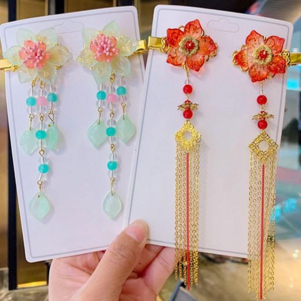 hair clips & barrettes chinese traditional classical style tassel clip hairpin flower headwear elegant wedding accessories, Golden;silver
hair clips & barrettes chinese traditional classical style tassel clip hairpin flower headwear elegant wedding accessories, Golden;silver