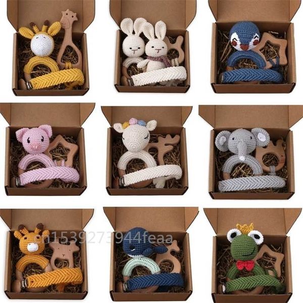 baby pacifier clip dummy chain holder wooden teething bracelet crochet toy rattle soother molar infants teether born shower g 211106
baby pacifier clip dummy chain holder wooden teething bracelet crochet toy rattle soother molar infants teether born shower g 211106