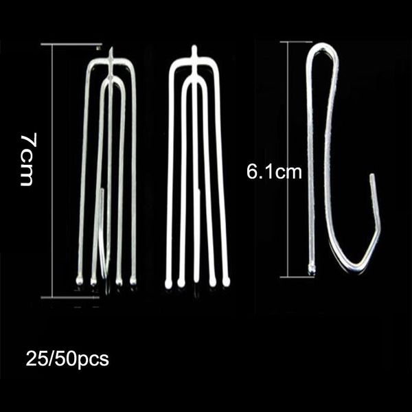 other home decor 25x white silver metal four fork curtain tape hook cloth ring clamp tracks diy single window accessories
other home decor 25x white silver metal four fork curtain tape hook cloth ring clamp tracks diy single window accessories