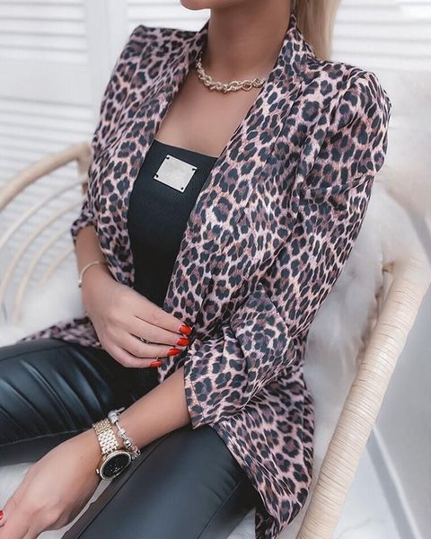 women's suits & blazers blazer coat jacket leopard print long sleeve suit casual 2021 autumn, White;black
women's suits & blazers blazer coat jacket leopard print long sleeve suit casual 2021 autumn, White;black