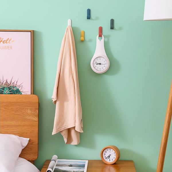 hooks & rails 4/6pcs towel plastic door hangers self adhesive wall hat racks home decor key holder keys hanger organizer
hooks & rails 4/6pcs towel plastic door hangers self adhesive wall hat racks home decor key holder keys hanger organizer