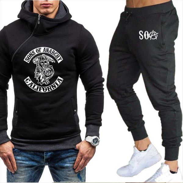 hoodie soa sons of anarchy mens tracksuits the child fashion skeleton cotton wool hoody sportswear two piece, Gray
hoodie soa sons of anarchy mens tracksuits the child fashion skeleton cotton wool hoody sportswear two piece, Gray