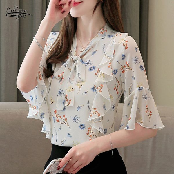 fashion short sleeve print chiffon blouse blusas mujer de moda elegant plus size women vintage clothes 9228 50 210521, White
fashion short sleeve print chiffon blouse blusas mujer de moda elegant plus size women vintage clothes 9228 50 210521, White