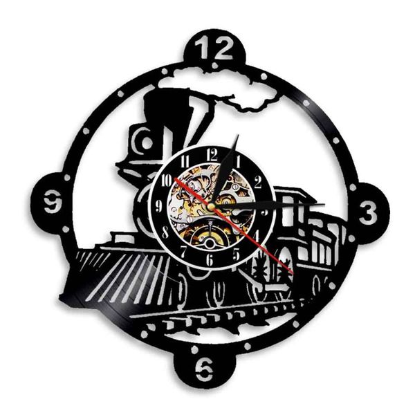 steam locomotive train wall clock engine record watch home decor enthusiast gift clocks
steam locomotive train wall clock engine record watch home decor enthusiast gift clocks