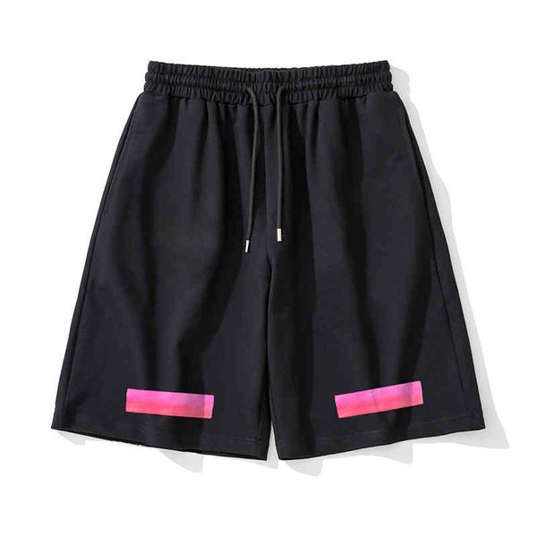 2021 summer and new spring off red blue gradient arrow casual shorts for men women, Black
2021 summer and new spring off red blue gradient arrow casual shorts for men women, Black