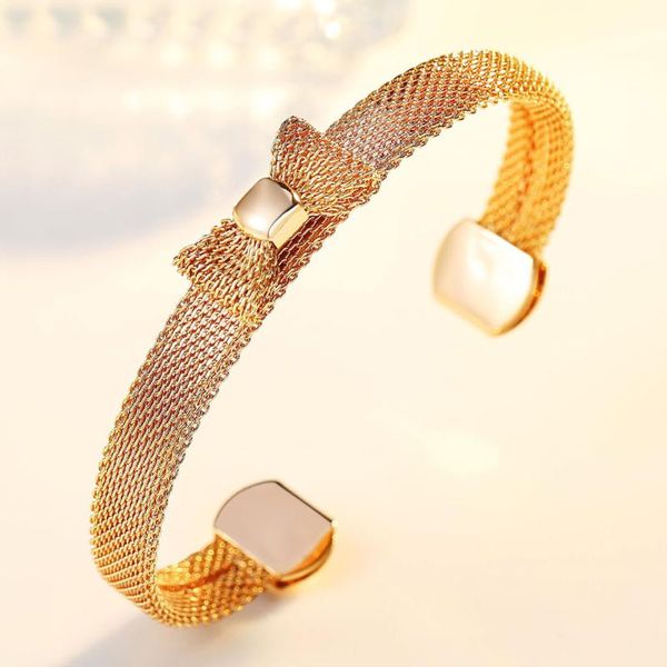 bangle mesh bowknot bracelet bangles fashion bracelets & rose gold color for women jewelry pulseiras femme pulseras, Black
bangle mesh bowknot bracelet bangles fashion bracelets & rose gold color for women jewelry pulseiras femme pulseras, Black