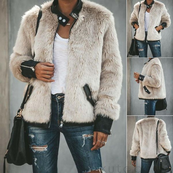 women's jackets women fashion stand collar ladies warm teddy bear fleece jacket zip up oversize outwear coats, Black;brown
women's jackets women fashion stand collar ladies warm teddy bear fleece jacket zip up oversize outwear coats, Black;brown
