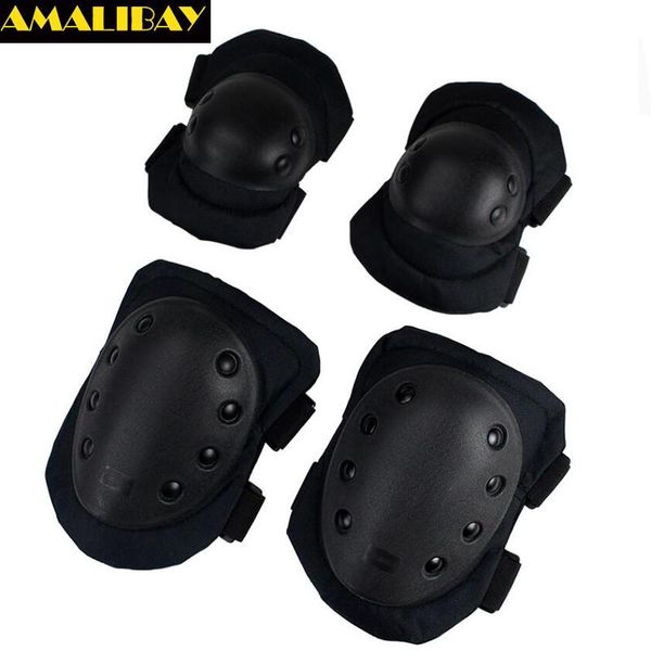 elbow & knee pads 4 pcs/lot basketball protector skating climbing kneepad sports safety tactical support, Black;gray
elbow & knee pads 4 pcs/lot basketball protector skating climbing kneepad sports safety tactical support, Black;gray
