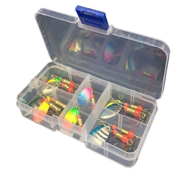 fishing hooks 31pcs/11pcs lures baits metal fish rotating sequins tackle kit box
fishing hooks 31pcs/11pcs lures baits metal fish rotating sequins tackle kit box