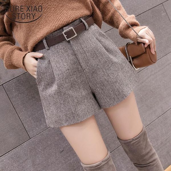 women's shorts wide leg autumn winter female women woolen elegant 2021 fashion high waist casual a-line belt 5636 50, White;black
women's shorts wide leg autumn winter female women woolen elegant 2021 fashion high waist casual a-line belt 5636 50, White;black