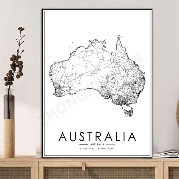 paintings black and white city map the australia poster hd print wall art canvas painting for home decor artwork
paintings black and white city map the australia poster hd print wall art canvas painting for home decor artwork