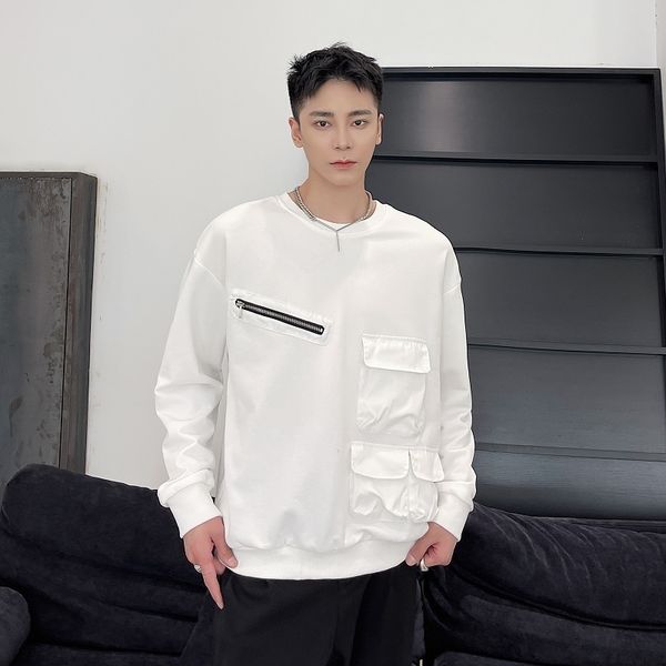 men's jackets pocket splice men loose casual pullover sweatshirt male harajuku streetwe fashion functional style sweatshirts v65w, Black;brown
men's jackets pocket splice men loose casual pullover sweatshirt male harajuku streetwe fashion functional style sweatshirts v65w, Black;brown