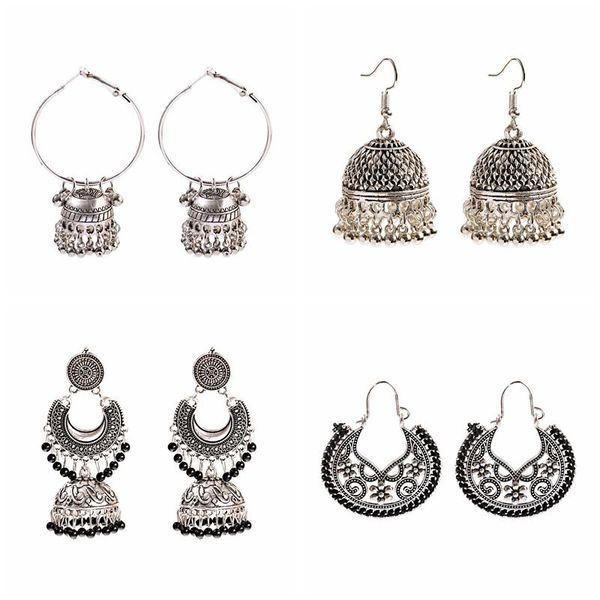 dangle & chandelier boho earring vintage jewelry pendientes gypsy drop earrings for women accessories pierce hoop dangling ear rings, Silver
dangle & chandelier boho earring vintage jewelry pendientes gypsy drop earrings for women accessories pierce hoop dangling ear rings, Silver