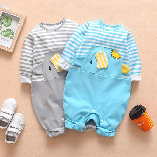 jumpsuits born infant baby boys girls romper elephant striped long sleeve jumpsuit autumn winter spring clothes 3-18 months, Blue
jumpsuits born infant baby boys girls romper elephant striped long sleeve jumpsuit autumn winter spring clothes 3-18 months, Blue