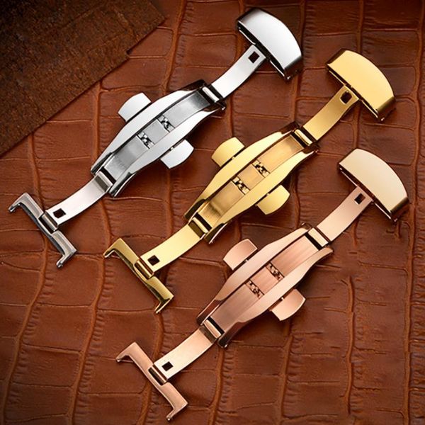 watch bands 12/14/16/18/20/22mm clasp stainless steel butterfly push button deployment band buckle accessories, Black;brown
watch bands 12/14/16/18/20/22mm clasp stainless steel butterfly push button deployment band buckle accessories, Black;brown