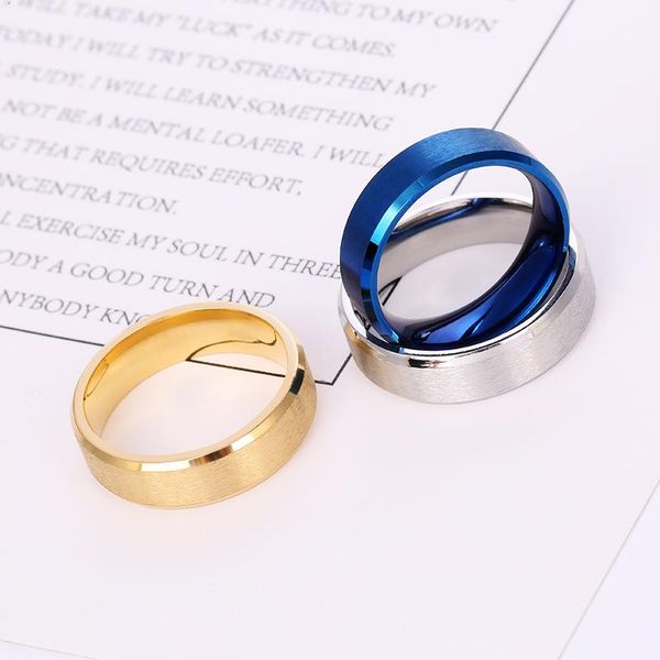 cluster rings simple wide matte brushed 2021 men's metal confidence trend wahaha ring, Golden;silver
cluster rings simple wide matte brushed 2021 men's metal confidence trend wahaha ring, Golden;silver