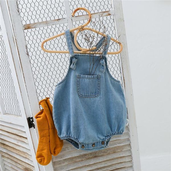 rompers bodysuit outfits born baby girls boys denim romper infant sleeveless summer cotton solid suspenders kids jumpsuit, Blue
rompers bodysuit outfits born baby girls boys denim romper infant sleeveless summer cotton solid suspenders kids jumpsuit, Blue