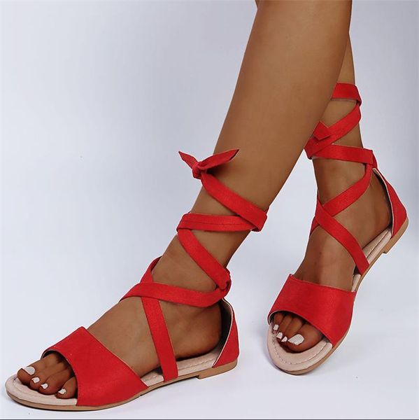 sandals women flat cross strap casual beach strappy summer lace up rome shoes open toe c46, Black
sandals women flat cross strap casual beach strappy summer lace up rome shoes open toe c46, Black