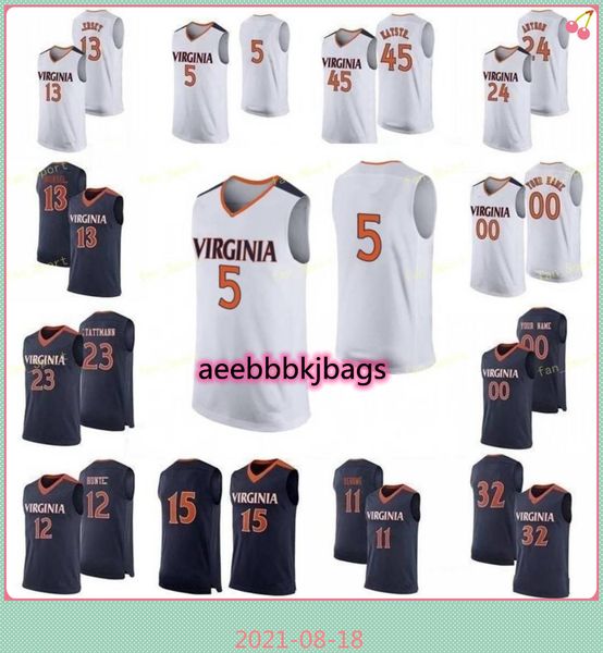 ncaa college virginia cavaliers basketball jersey 41 wally walker 44 sean singletary 45 austin katstra 5 curtis staples custom stitched, Black
ncaa college virginia cavaliers basketball jersey 41 wally walker 44 sean singletary 45 austin katstra 5 curtis staples custom stitched, Black