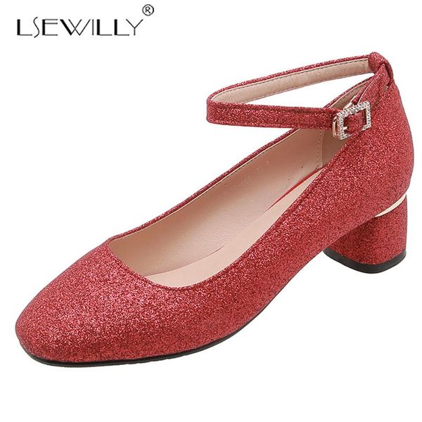 lsewilly 2021 block med heels ladies shoes woman red white gold silver crystal ankle buckle womens pumps big size 32-43 k59 dress, Black
lsewilly 2021 block med heels ladies shoes woman red white gold silver crystal ankle buckle womens pumps big size 32-43 k59 dress, Black
