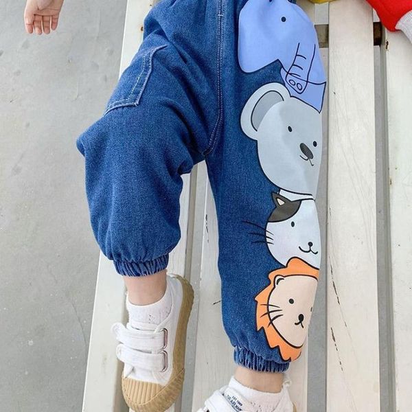 boys pants cartoon jeans 2021 autumn children spring clothing elastic waist stretch 3 to 7 years virgin korean pencil leggings, Blue
boys pants cartoon jeans 2021 autumn children spring clothing elastic waist stretch 3 to 7 years virgin korean pencil leggings, Blue