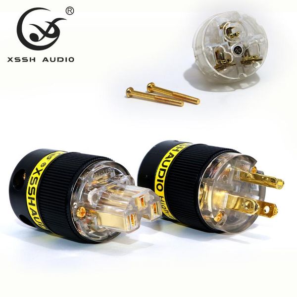 smart power plugs xssh audio yivo hifi 3 pins red pure copper plating gold rhodium electrical connector 18mm ac female male us iec plug 
smart power plugs xssh audio yivo hifi 3 pins red pure copper plating gold rhodium electrical connector 18mm ac female male us iec plug
