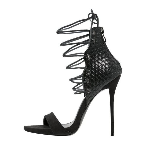moraiam snc 2021 summer foot ring straps open toe large size explosion models high heel women's shoes banquet sandals, Black
moraiam snc 2021 summer foot ring straps open toe large size explosion models high heel women's shoes banquet sandals, Black