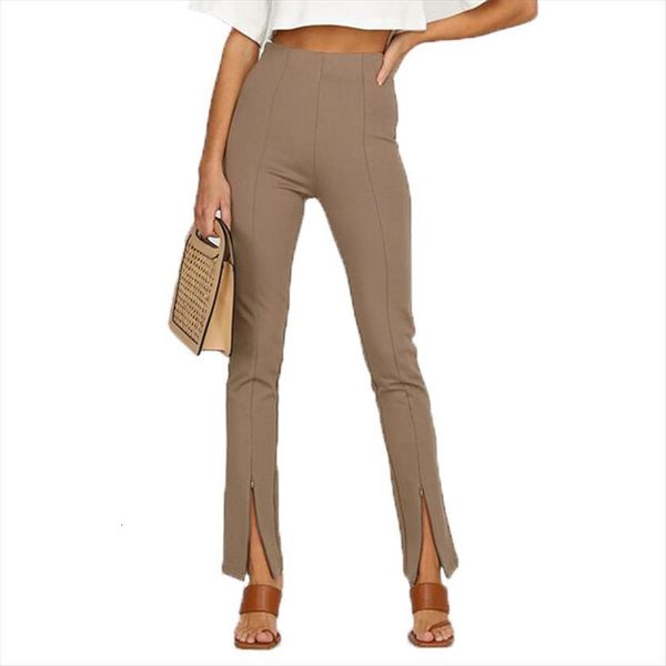 fashion casual high waisted women capri split ankle length pencil khaki black oversize pant trousers female clothes, Black;white
fashion casual high waisted women capri split ankle length pencil khaki black oversize pant trousers female clothes, Black;white