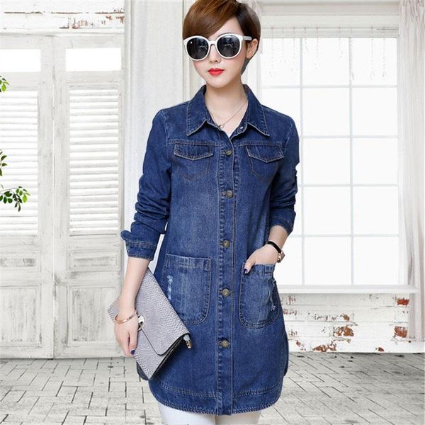women's trench coats long denim jacket 2021 women vintage slim autumn winter outerwear fashion single breasted bomber jackets overcoat, Tan;black
women's trench coats long denim jacket 2021 women vintage slim autumn winter outerwear fashion single breasted bomber jackets overcoat, Tan;black