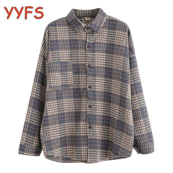 women's jackets women oversize shirts loose vintage woollen cloth shirt jacket spring autumn casual ladies plaid streetwear, Black;brown
women's jackets women oversize shirts loose vintage woollen cloth shirt jacket spring autumn casual ladies plaid streetwear, Black;brown