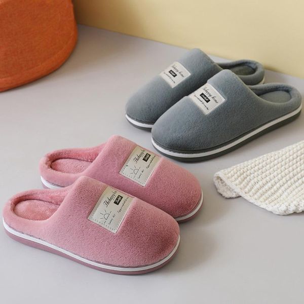 slippers winter cotton female plush flat round head home couples warm wool drag men indoor, Black
slippers winter cotton female plush flat round head home couples warm wool drag men indoor, Black