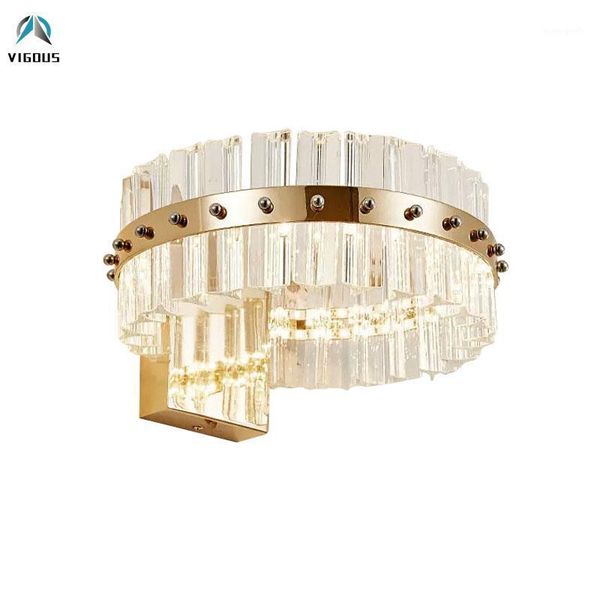 wall lamp post modern plate gold chrome metal led luxury k9 crystal lustre luminarie indoor lighting lamparas1
wall lamp post modern plate gold chrome metal led luxury k9 crystal lustre luminarie indoor lighting lamparas1
