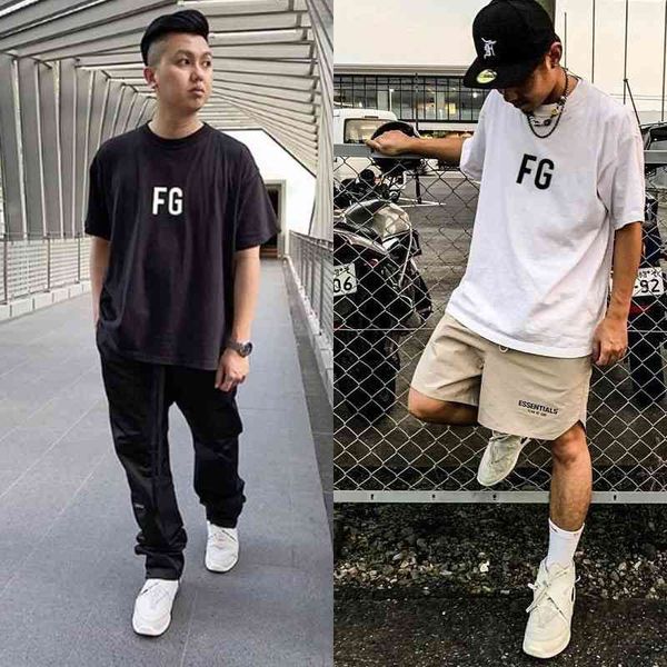 fashion season 6 fog rich fg letter high street round neck couple loose short sleeve men's t-shirt, White
fashion season 6 fog rich fg letter high street round neck couple loose short sleeve men's t-shirt, White