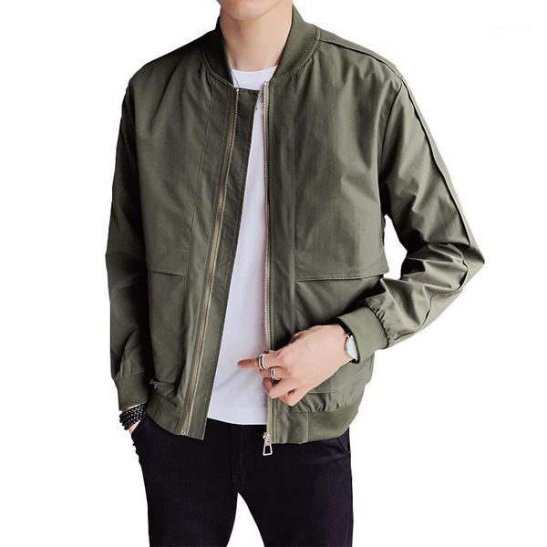 men jacket spring autumn fashion zip up slim fit coats male casual mens overcoat plus size 4xl men's jackets, Black;brown
men jacket spring autumn fashion zip up slim fit coats male casual mens overcoat plus size 4xl men's jackets, Black;brown