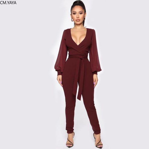 women's jumpsuits & rompers gl women winter jumpsuit autumn full sleeve v-neck sashes chiffon street high waist night club romper party, Black;white
women's jumpsuits & rompers gl women winter jumpsuit autumn full sleeve v-neck sashes chiffon street high waist night club romper party, Black;white