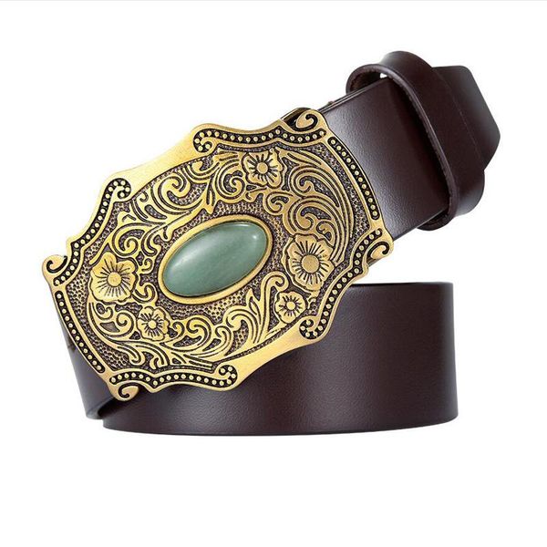 men pin buckle genuine leather artificial emerald belt 100% cowskin high grade luxury cowboy jeans quality assurance xks056 belts, Black;brown
men pin buckle genuine leather artificial emerald belt 100% cowskin high grade luxury cowboy jeans quality assurance xks056 belts, Black;brown