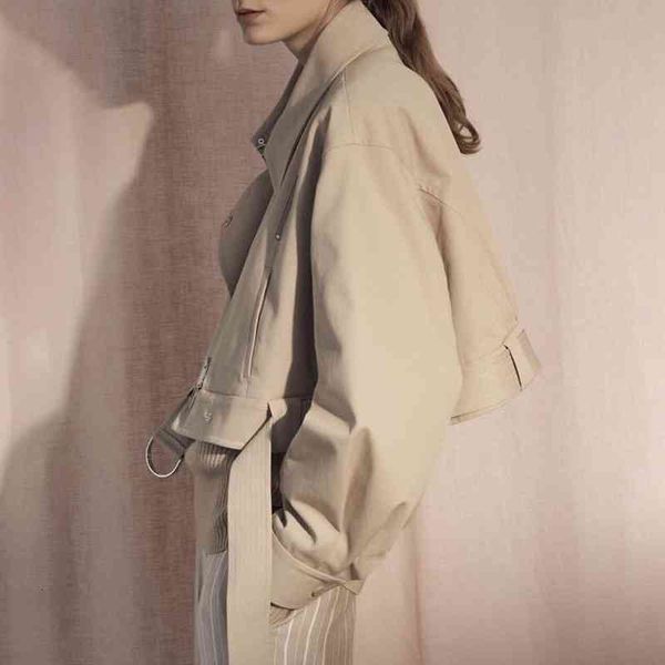 women's trench coats twotwinstyle zipper removable coat women long sleeve bandage slim windbreaker female fashion clothes autumn winter, Tan;black
women's trench coats twotwinstyle zipper removable coat women long sleeve bandage slim windbreaker female fashion clothes autumn winter, Tan;black