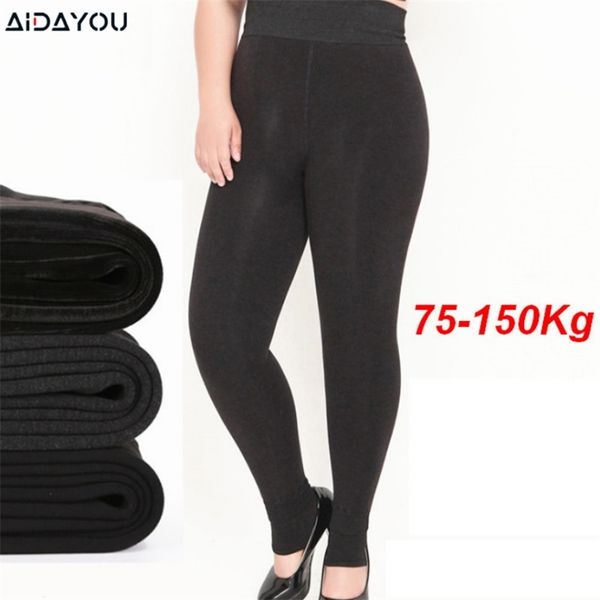 plus size 5xl thick leggings for winter super stretchy good elastic 700g very warm fleece leggin ouc688 211218, Black
plus size 5xl thick leggings for winter super stretchy good elastic 700g very warm fleece leggin ouc688 211218, Black