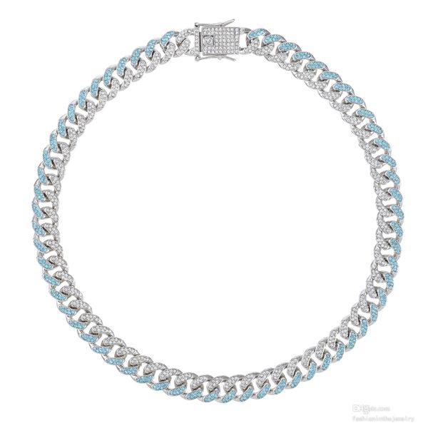 fashion chain necklace designer jewelry luxury blue pink black miami mens womens iced out hip hop jewellery cuban chains cool mens necklaces, Silver
fashion chain necklace designer jewelry luxury blue pink black miami mens womens iced out hip hop jewellery cuban chains cool mens necklaces, Silver