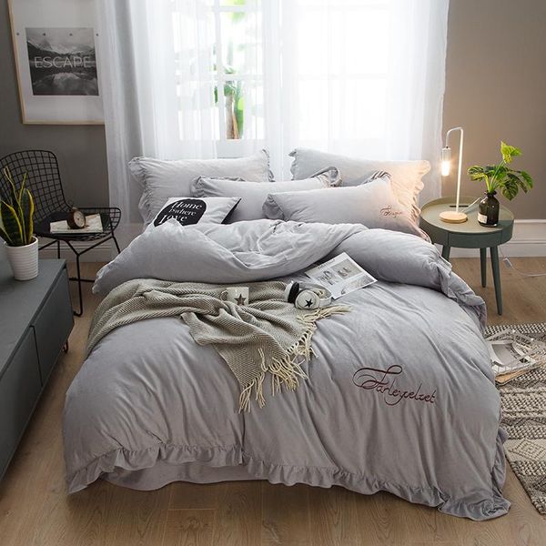 bedding sets 2021 crystal velvet set soft bedclothes luxury duvet/quilt cover bed linen sheet 4 pieces
bedding sets 2021 crystal velvet set soft bedclothes luxury duvet/quilt cover bed linen sheet 4 pieces