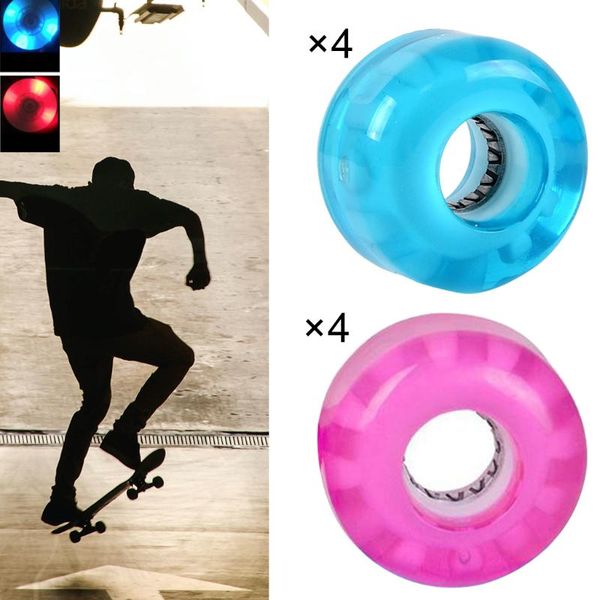 4pcs luminous roller skate wheels light up for longboard double row skating skateboarding
4pcs luminous roller skate wheels light up for longboard double row skating skateboarding