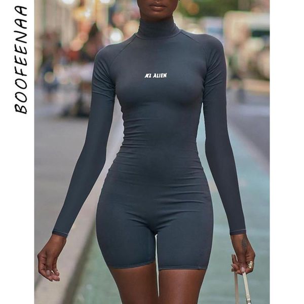jumpsuit women fall clothing 2021 reflective letter turtleneck long sleeve romper fitness outfits c87-ce23 women's jumpsuits & rompers, Black;white
jumpsuit women fall clothing 2021 reflective letter turtleneck long sleeve romper fitness outfits c87-ce23 women's jumpsuits & rompers, Black;white