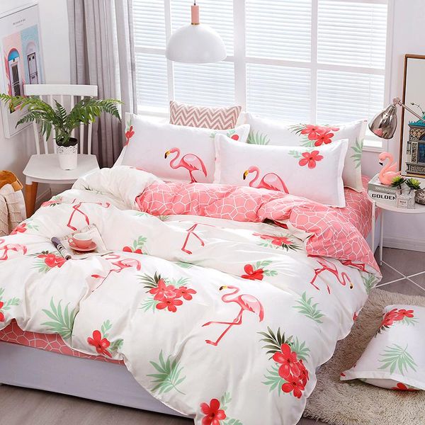 bedding sets flamingo pink white flower modern elegant comforter set fashion king twin size bed linen duvet cover gifts
bedding sets flamingo pink white flower modern elegant comforter set fashion king twin size bed linen duvet cover gifts