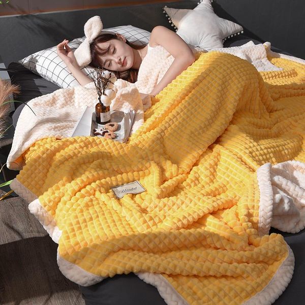 blankets contracted fashion thick blanket double coral fleece warm flannel sofa nap for both men and women
blankets contracted fashion thick blanket double coral fleece warm flannel sofa nap for both men and women