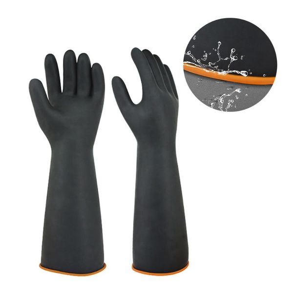 disposable gloves 1 pair rubber protective long anti- industrial latex acid alkali resistant home work safety
disposable gloves 1 pair rubber protective long anti- industrial latex acid alkali resistant home work safety