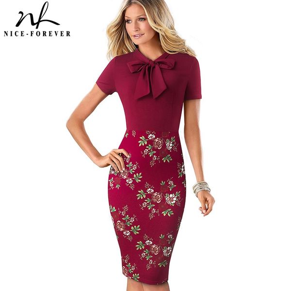 nice-forever elegant floral patchwork business turn-down collar vestidos formal work office bodycon women female dress b535 210419, White
nice-forever elegant floral patchwork business turn-down collar vestidos formal work office bodycon women female dress b535 210419, White