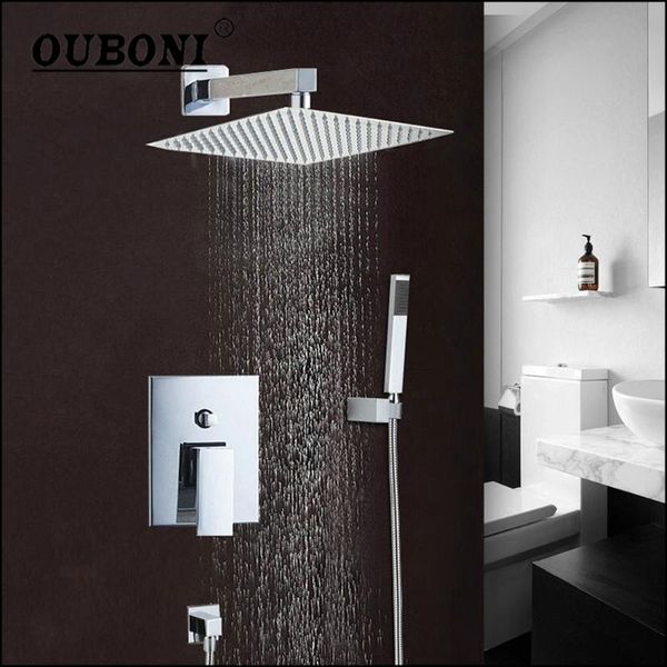 bathroom shower sets ouboni 8 inch chrome polish set wall mounted rain square head mixer faucet w/ hand
bathroom shower sets ouboni 8 inch chrome polish set wall mounted rain square head mixer faucet w/ hand