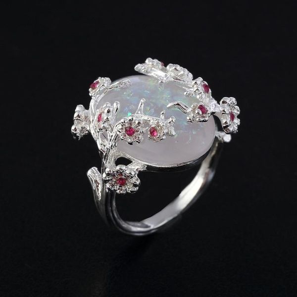 wedding rings ywospx vintage anel silver color plum flower fire opal for women jewelry engagement big stone ring anillos gift, Slivery;golden
wedding rings ywospx vintage anel silver color plum flower fire opal for women jewelry engagement big stone ring anillos gift, Slivery;golden