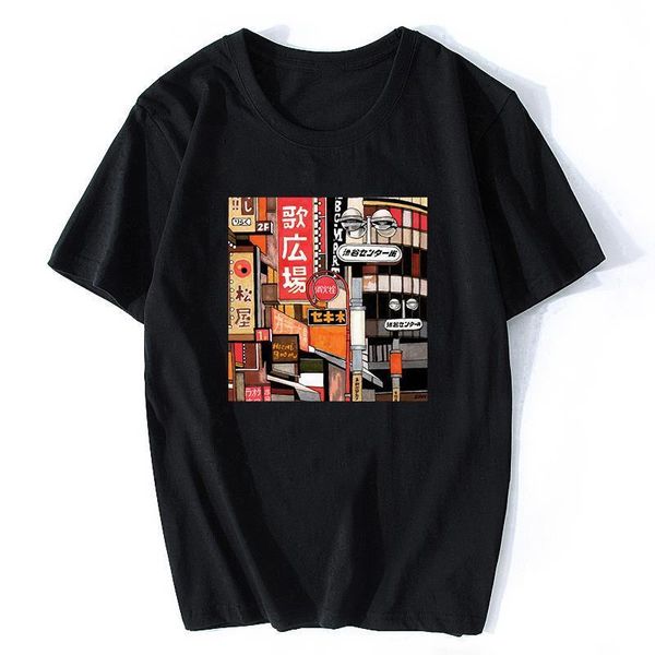 aesthetic urban street harajuku womens trend printing summer japanese streetwear chic short casual tee, White 
aesthetic urban street harajuku womens trend printing summer japanese streetwear chic short casual tee, White